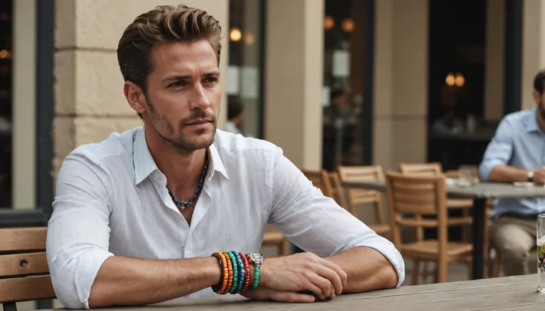 bracelet en tissu homme