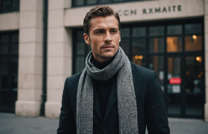 carré foulard homme